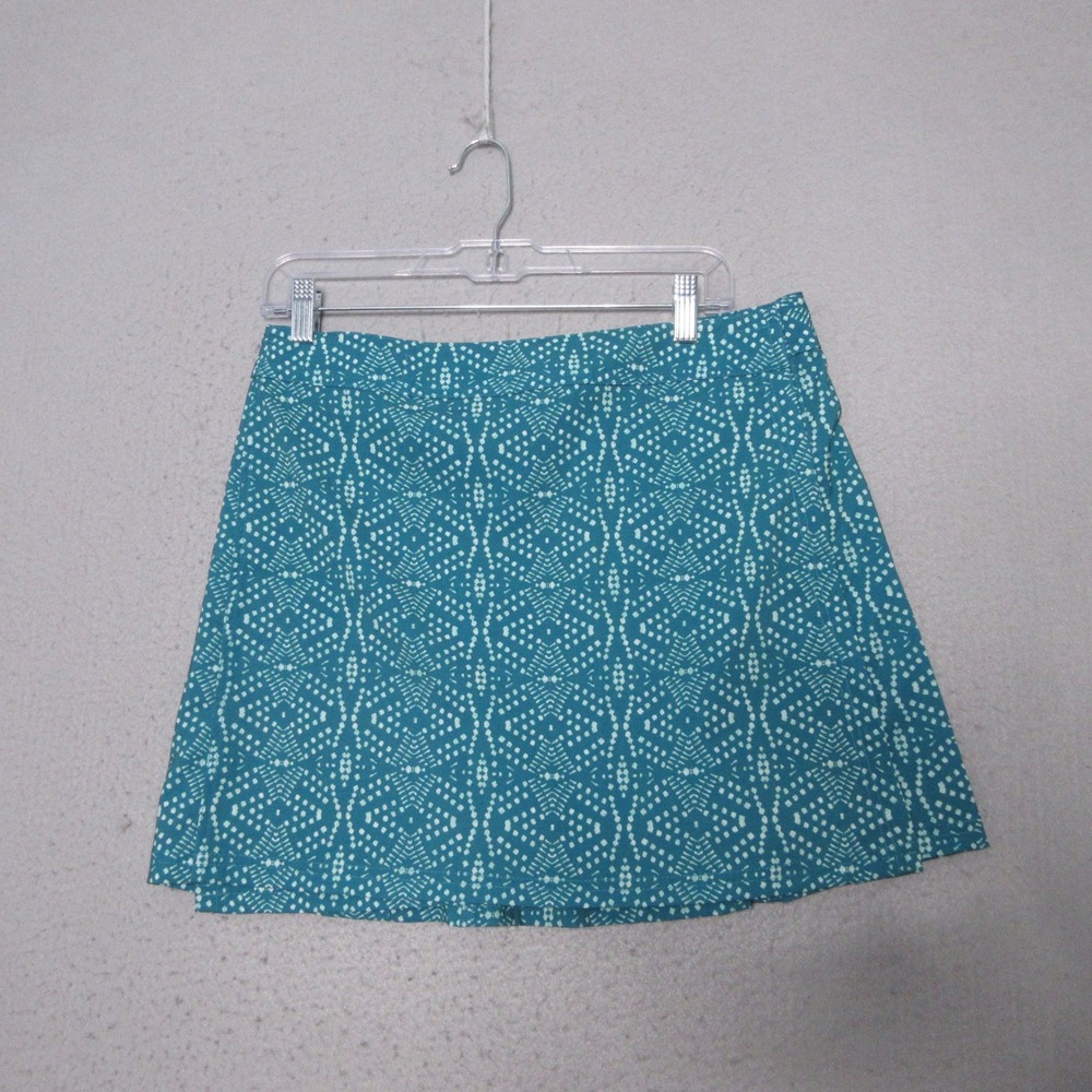RipSkirt‎ Hawaii Skirt Medium Teal Geometric Wrap Athletic Beach Summer Vacation